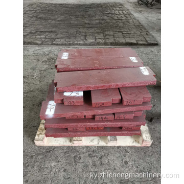 Сырткы кийимдерге туруктуу Alloy Strike Plate